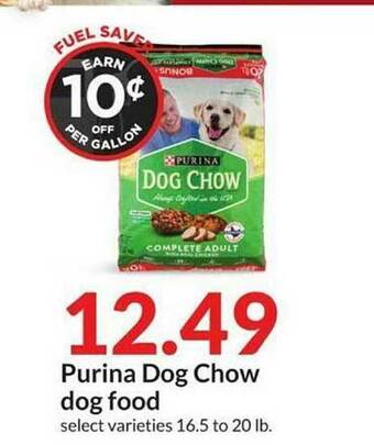 Hy-Vee Purina Dog Chow Dog Food offer