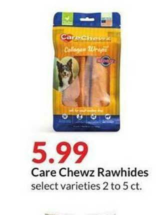 Hy-Vee Care Chewz Rawhides offer