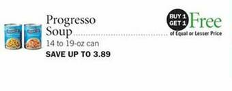 Publix Progresso Soup offer