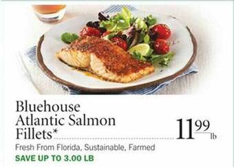 Publix Bluehouse Atlantic Salmon Fillets offer