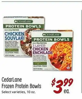 Sprouts Farmers Market Frozen Protein Bowls offer