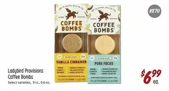 Sprouts Farmers Market Coffee Bombs offer