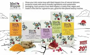 Sprouts Farmers Market Mad Hippie's Line Of Natural Skincare offer