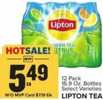 Food Lion Lipton Tea offer
