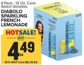 Food Lion Diabolo Sparkling French Lemonade offer