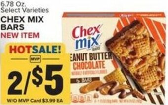 Food Lion Chex Mix Bars offer