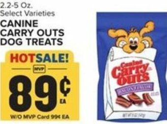 Food Lion Canine Carry Outs Dog Treats offer