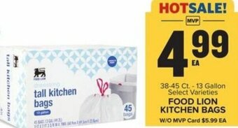 Food Lion Food Lion Kitchen Bags offer