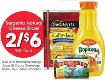 Kroger Sargento Natural Cheese Slices offer