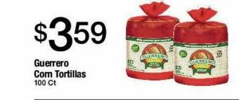 Jons International Guerrero Corn Tortillas offer