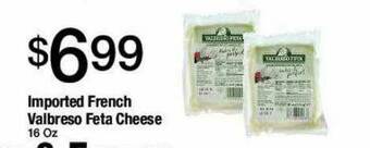Jons International Imported French Valbreso Feta Cheese offer