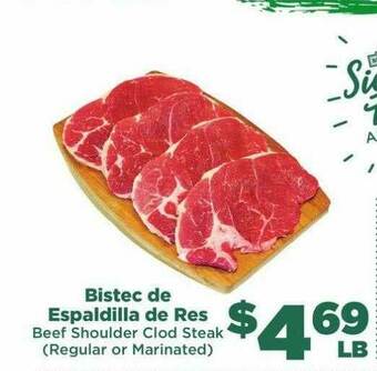 Northgate Market Bistec De Espaldilla De Res offer