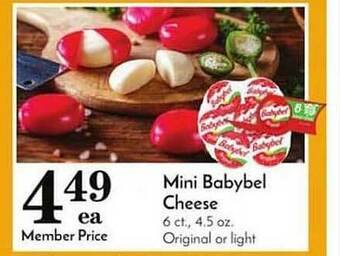 Pavilions Mini Babybel Cheese offer