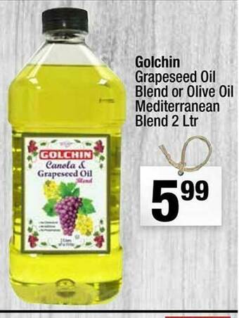 Super King Markets Golchin Grapeseed Oil Blend Or Olive Oil Mediterranean Blend offer