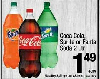 Super King Markets Coca Cola, Sprite Or Fanta Soda offer