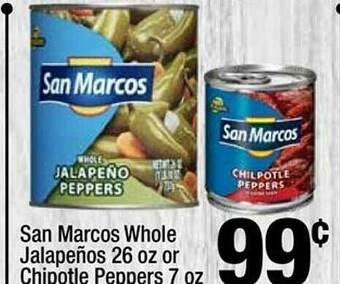 Super King Markets San Marcos Whole Jalapeños Or Chipotle Peppers offer