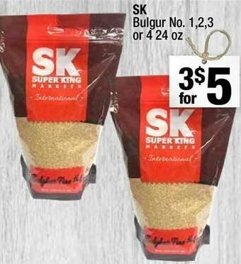 Super King Markets Sk Bulgur offer