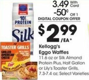 Kroger Kellogg's Eggo Waffles offer