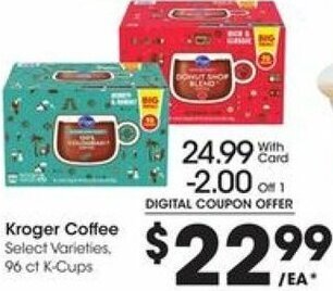 Kroger Kroger Coffee offer