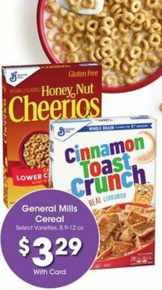 Kroger General Mills Cereal offer