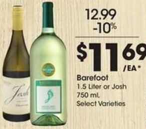Kroger Barefoot offer