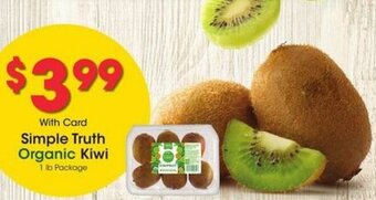 Kroger Simple Truth Organic Kiwi offer