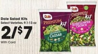 Kroger Dole Salad Kits offer