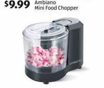Aldi Ambiano Mini Food Chopper offer