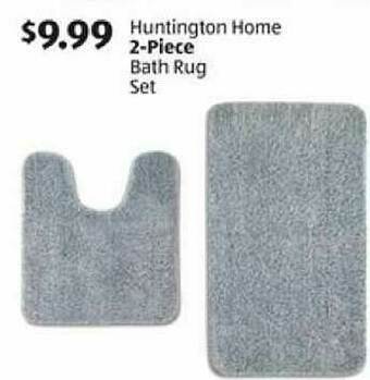 Aldi Huntington Home 2-piece Bath Rug Set offer