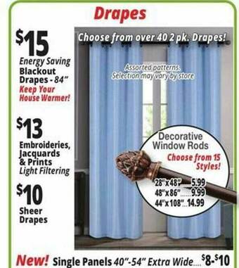 Ocean State Job Lot Blackout Drapes 84 offer