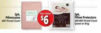 Ocean State Job Lot 2pk. Pillowcases 2pk. Pillow Protectors offer
