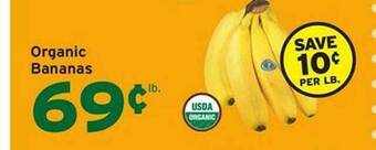 Hannaford Organic Bananas offer
