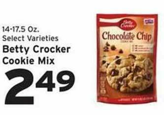 Hannaford Betty Crocker Cookie Mix offer