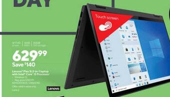 Staples Lenovo Flex 5i 2-in-1 Laptop With Intel Core I5 Processor offer