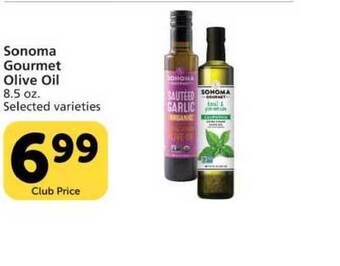 Vons Sonoma Gourmet Olive Oil offer