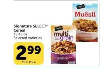 Vons Cereal offer