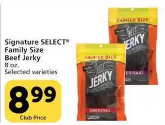 Vons Family Size Beef Jerky offer