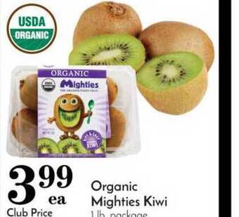 Pavilions Organic Mighties Kiwi offer