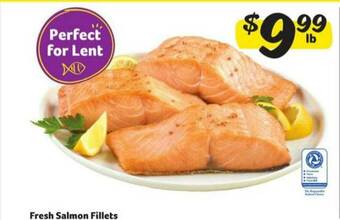 Winn Dixie Fresh Salmon Fillets offer