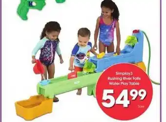Ralphs Simplay Rushing River Falls Water Play Table offer