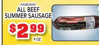 Fareway Fareway All Beef Summer Sausage offer
