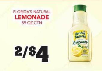 Fareway Florida's Natural Lemonade offer