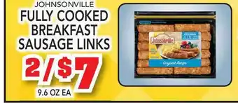 Fareway Johnsonville Fully Cooked Breakfast Sausage Links offer