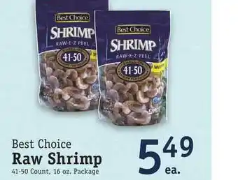 Foodarama Best Choice Raw Shrimp offer