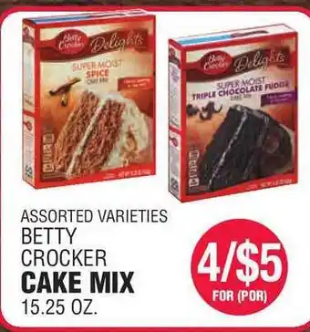 Betty Crocker Cake Mix