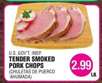 Carnicerias Jimenez Tender Smoked Pork Chops offer