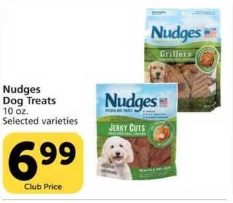 Vons Nudges Dog Treats offer