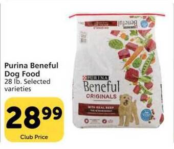 Vons Purina Beneful Dog Food offer