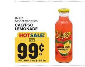 Food Lion Calypso Lemonade offer