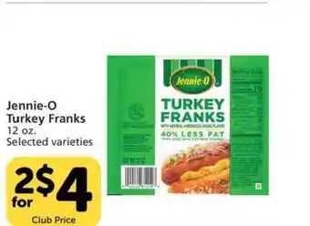 Vons Jennie-O Turkey Franks offer